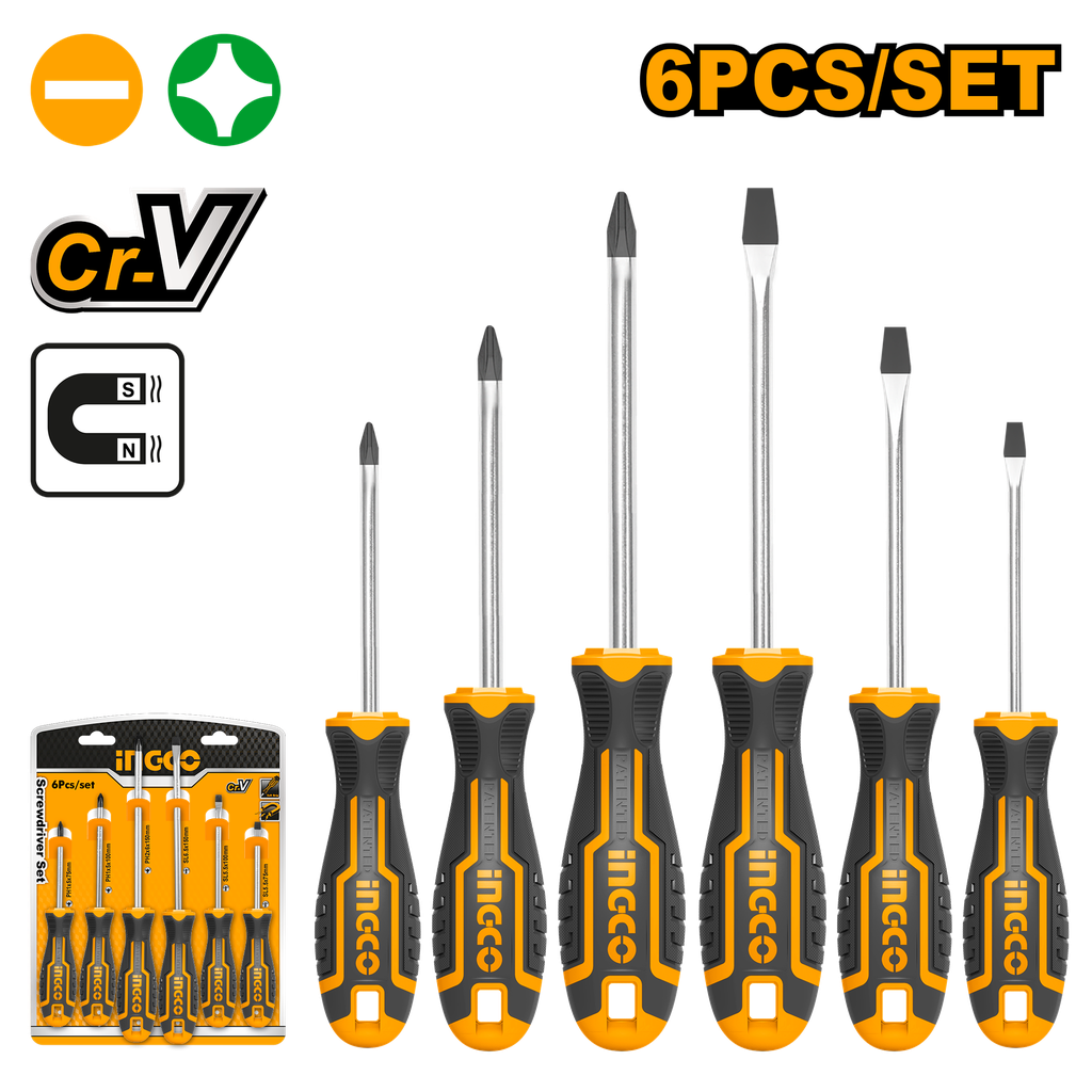 6 Pcs screwdriver set