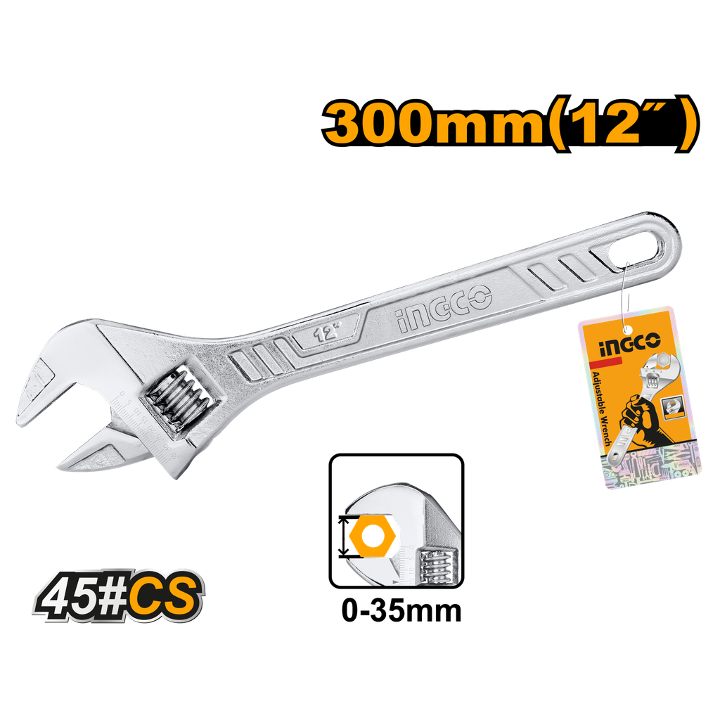 Adjustable wrench
