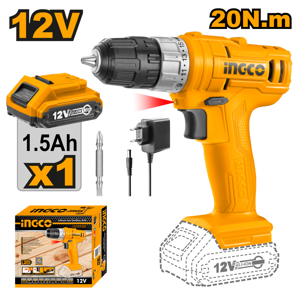 Li-ion cordless drill