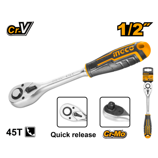 [HRTH0812] 1/2" Ratchet wrench