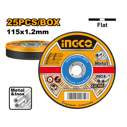 [MCD1211525] Abrasive metal cutting disc set