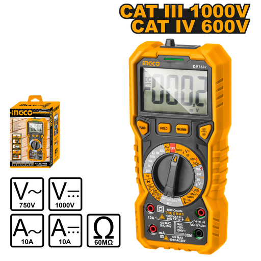 [DM7502] Digital multimeter