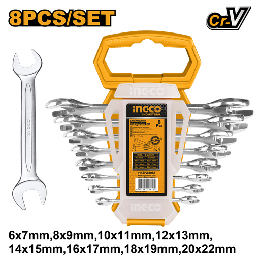 [HKSPA2088] Double open end spanner set