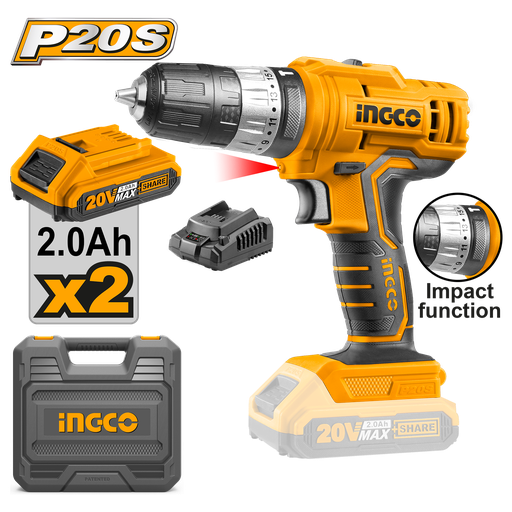 [CIDLI20012] Lithium-ion impact drill